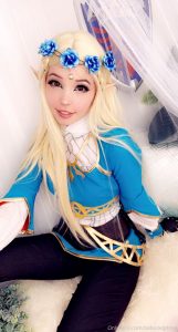 Belle Delphine Princess Zelda