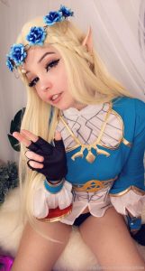 Belle Delphine Princess Zelda