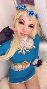 Belle Delphine Princess Zelda