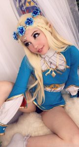 Belle Delphine Princess Zelda