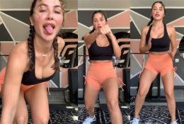 Ana Cheri OnlyFans Workout Lewd Video