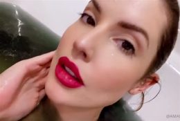 Amanda Cerny Nude Bathing OnlyFans Leaked Video