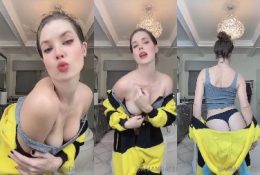 Amanda Cerny Nipple Slip Strip Tease Video Leaked