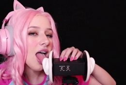 Diddly ASMR Ahegao Ear Licking Exclusive Video Leaked