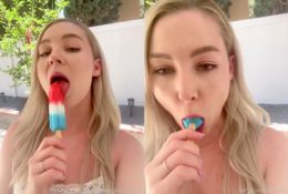 STPeach Popsicle Blowjob Outdoors Video Leaked