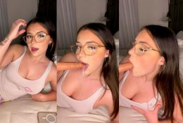 Lilith Cavaliere Dildo Blowjob Dirty Talk Video Leaked