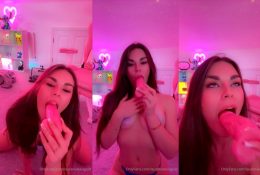 Lauren Alexis POV Dildo Blowjob Onlyfans Video Leaked