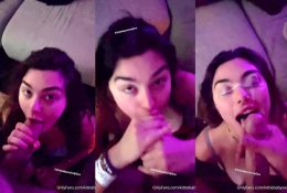 KittieBabyXXX Onlyfans POV Blowjob Facial Video Leaked